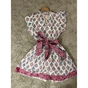 NWT Victoria Dunn Della Dress Cottage Sundress Size S Small